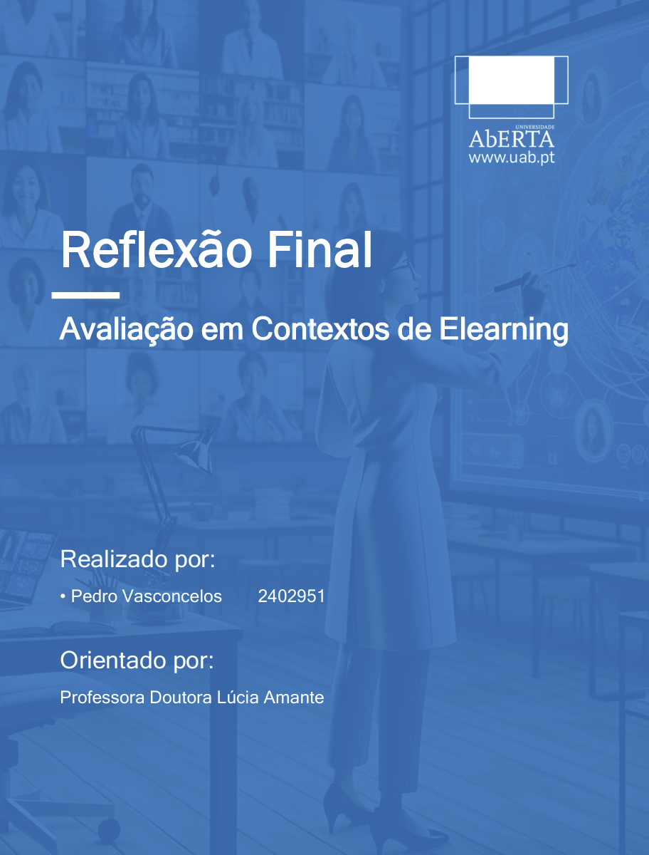 Reflexão Final - Avaliação em Contextos de Elearning